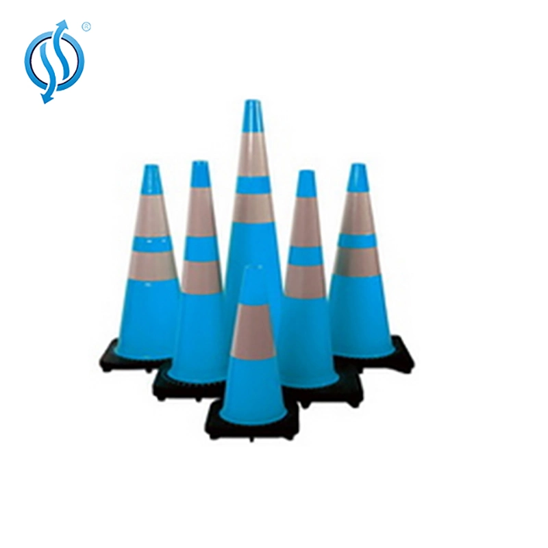 36-дюймовый дисплей высокого виден трафик конуса черное основание треугольника трафик конуса мини-дорожных конусов