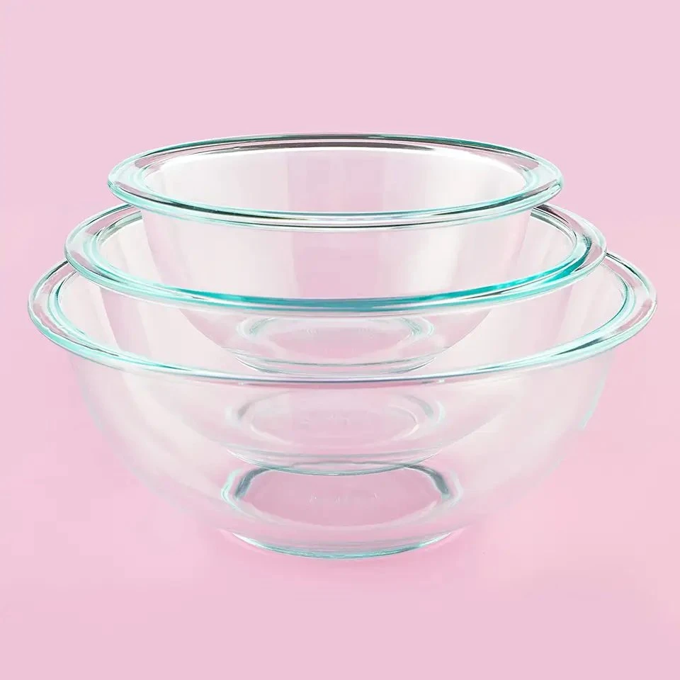 Clear Fruit Bowl Plastic Large Salad Container Customized Glassware Bakeware Kitchenware