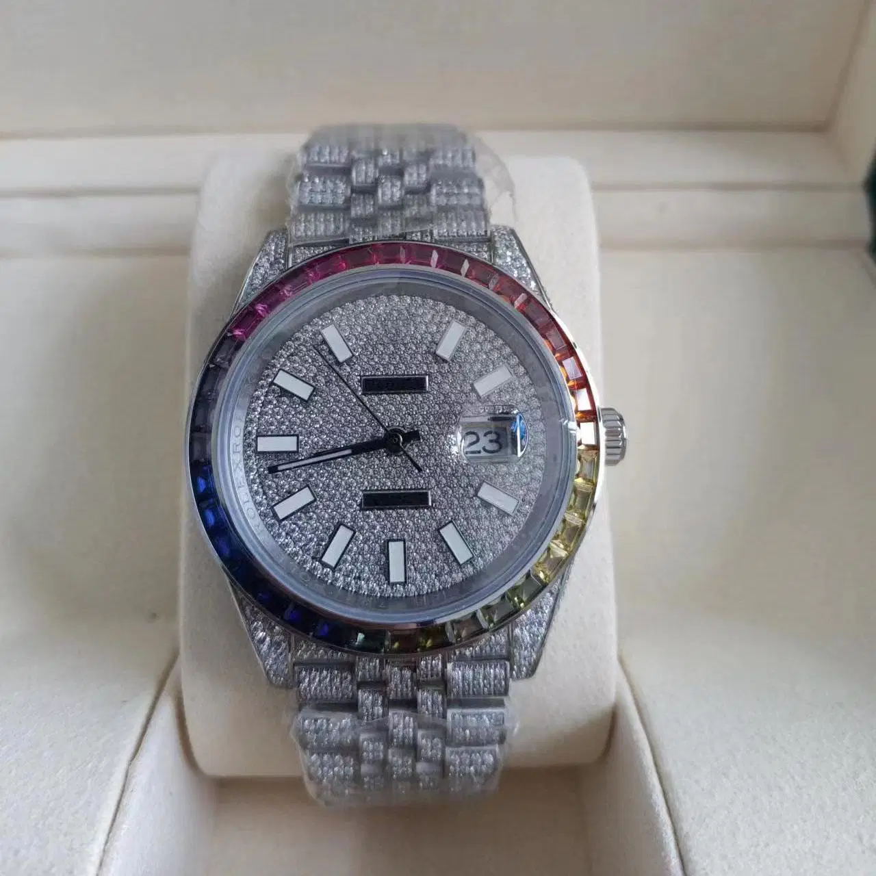 Zircon Broken Watch Watch Sports Luxury Ar Factory Automatic Mechanical Watch