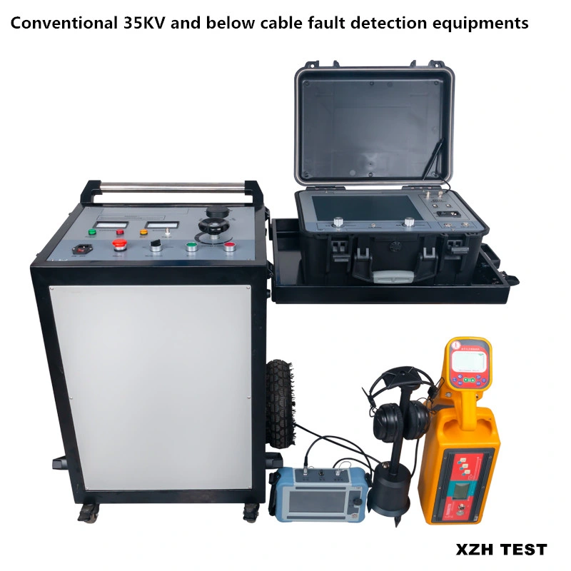 Chine Prix usine Xhgg501A localisateur de défaut de câble TDR souterrain pour Mesure approximative de la distance avec impulsion basse tension et haute tension Méthode de flashover