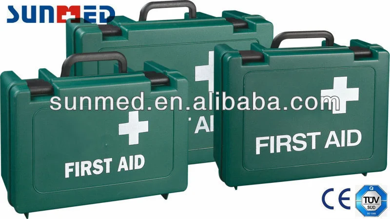 Erste-Hilfe-Kasten Aus Kunststoff, Erste-Hilfe-Kasten, Medizinischer Koffer