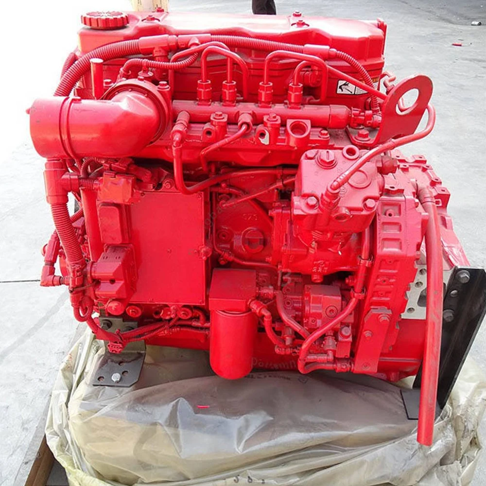 Dongfeng Commercial Truck 4 Stroke 4 Cylinder Isbe 200HP Diesel Engine