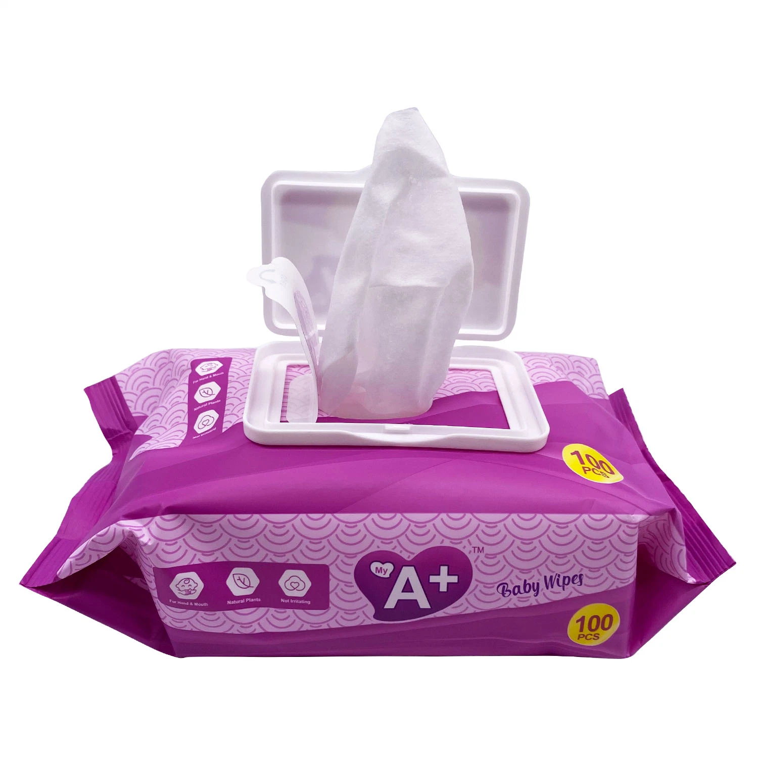 Customized Spunlace Material Hygiene Baby Cleaning Wet Tissue
