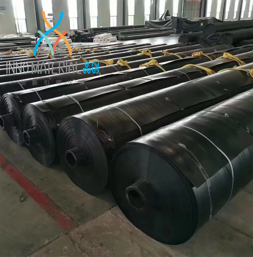 Paper Roll +Woven Geotextile Puncture Resistance Inno Sheet HDPE Geomembrane