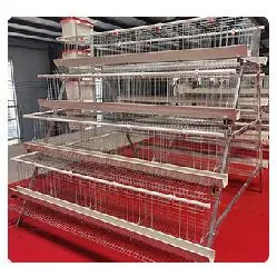 Battery a Type 4 Tiers 5 Doors Raising Cage for Layer Chicken Raising Poultry Farm/Farming Equipment