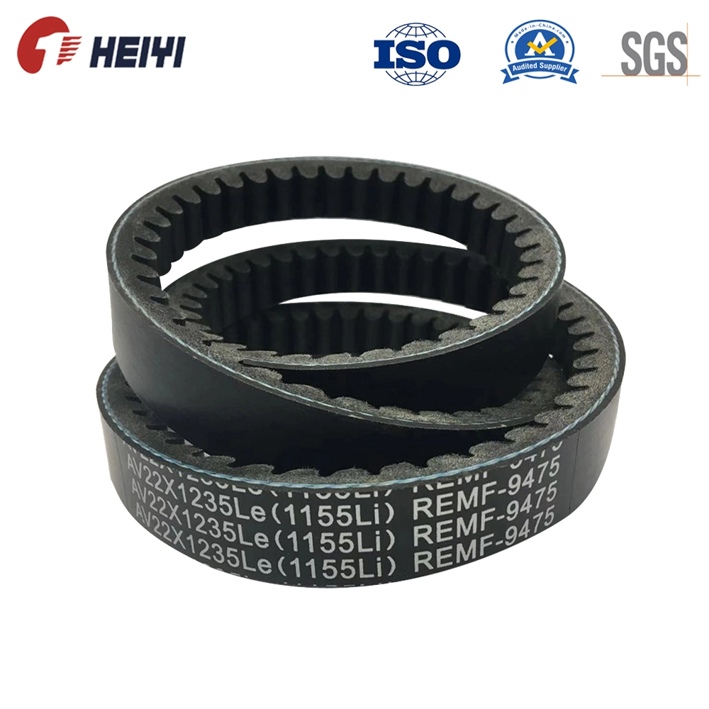 Raw Edged Cogged V Belt Rubber Auto Fan Belt Ax/Bx/Cx/Ox