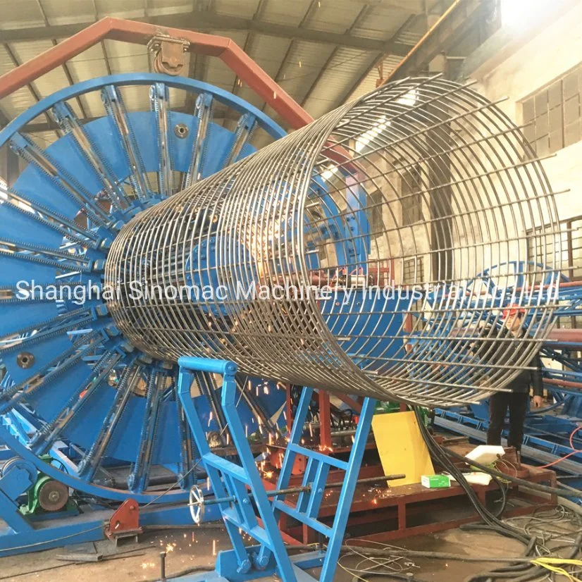 Reinforced Concrete Pipes Cage Welding Machinery