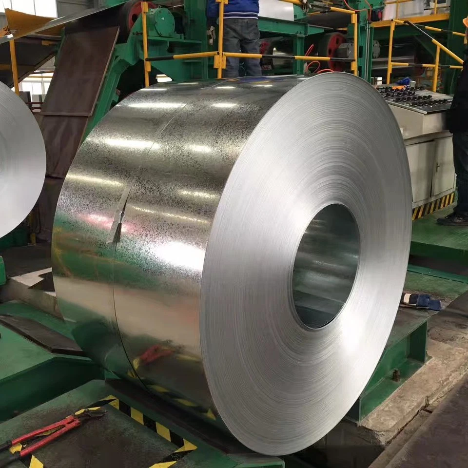 Free Spangle Hot Dipped Galvanized Steel Coils High Strength Grade Stock