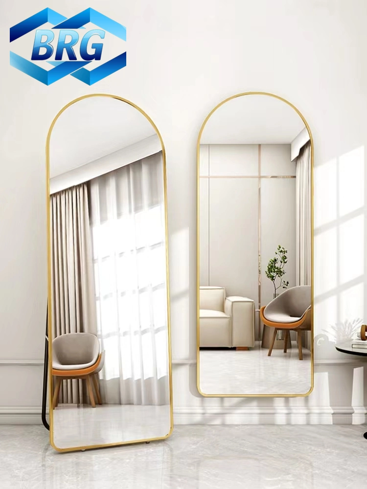 Living Room Unbreakable Dressing Mirror Floor Wall Mirror for Makeup