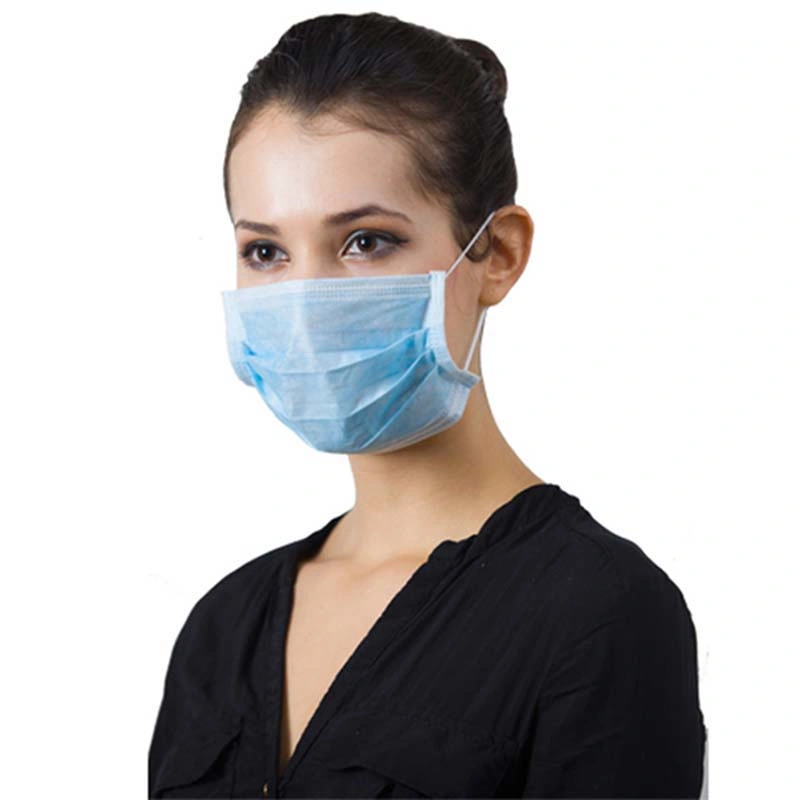 Disposable Waterproof Breathable Nonwoven Surgical Face Mask