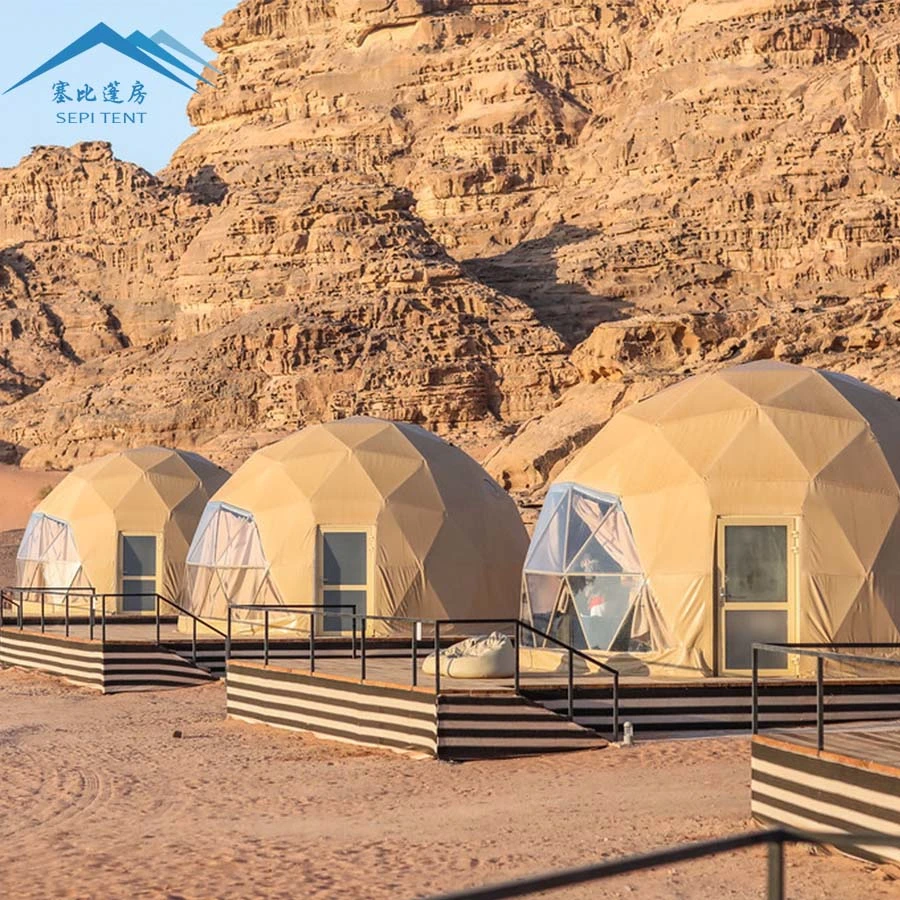 Four Season Luxury Glamping Hotel Dome tenda for Camping