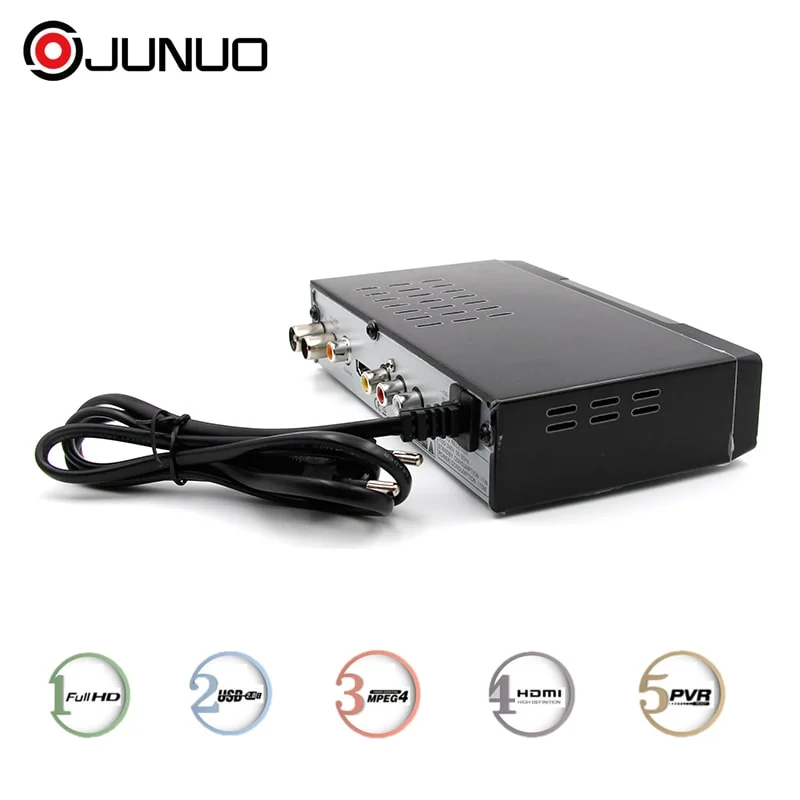 Factory Direct Sale Mini Plastic Digital DVB T2 Converter Box for Analog TV