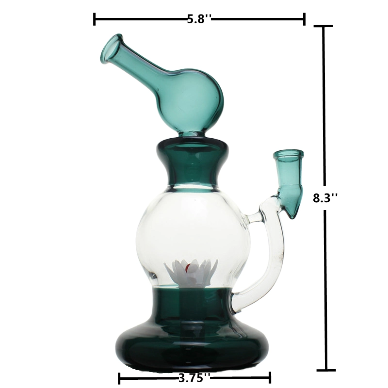 Borosilicate Glass Smoking Water Pipes Oil Rigs Can Be Customized