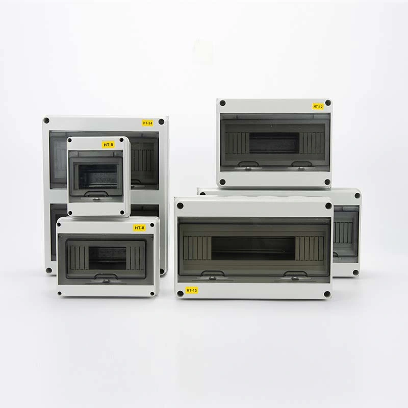 IP65 Ht-3 3 Ways 157*75*94 Waterproof Outdoor MCB Power Distribution Box