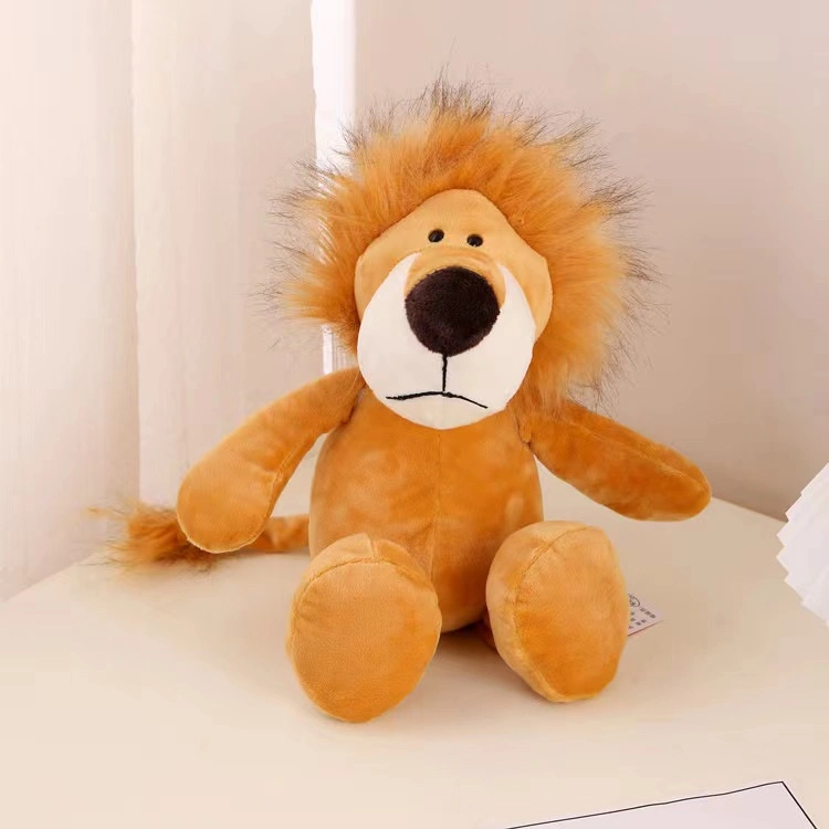 Grossiste Usine Personnalisée Jungle Tigre Forêt Animaux Jouets Doux Peluche Renard Raton Laveur Girafe Éléphant