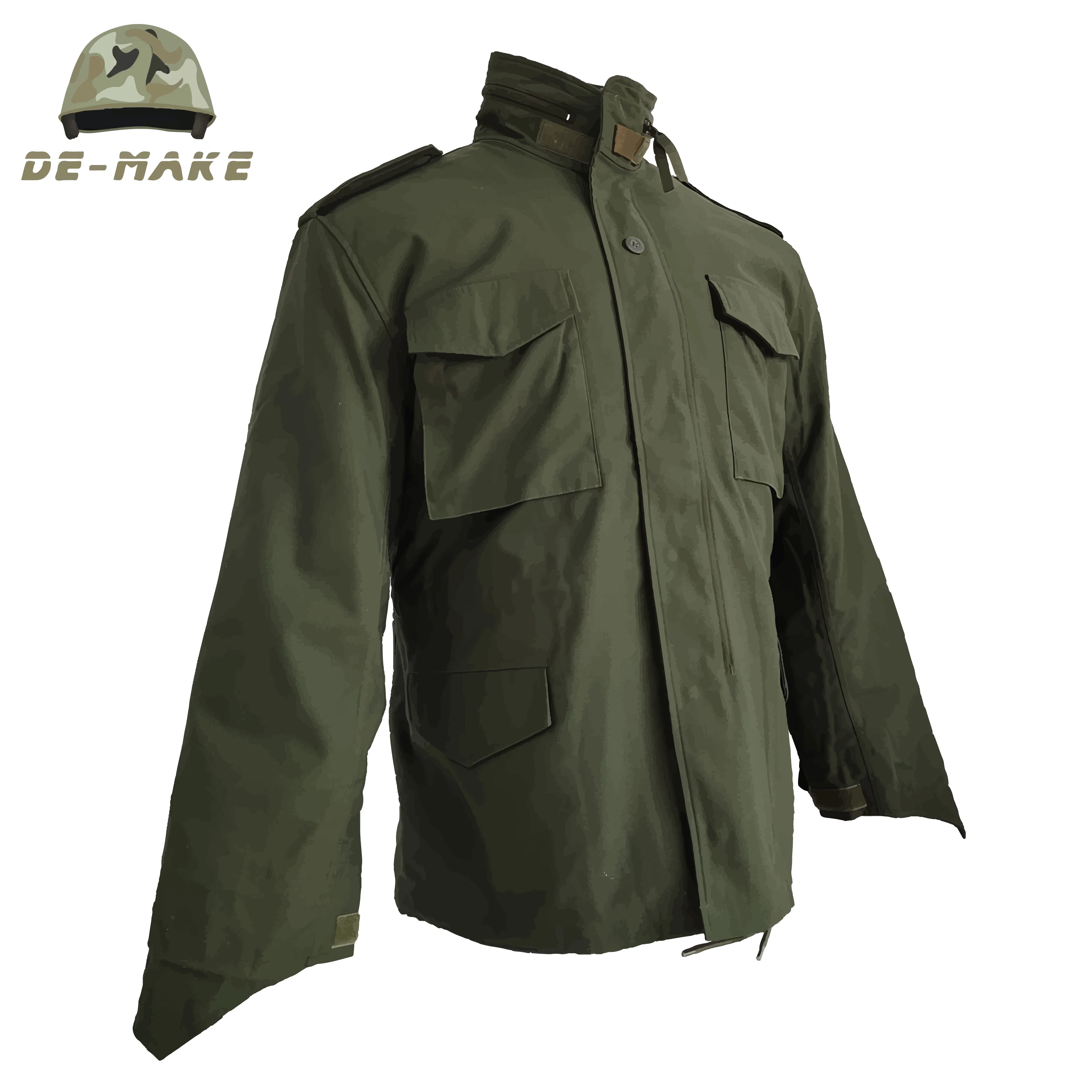 2023 Easy to Use and Reliable M65 Field Jacket with Multiple Functions Green Jacket