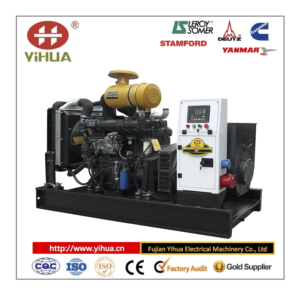 Weifang Tianhe Ricardo Series Open Type Diesel Power Generator 10-250kw