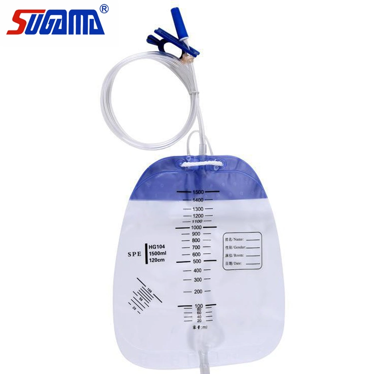 High quality/High cost performance  China OEM Medical Disposable Urine Meter Drainage Bag System