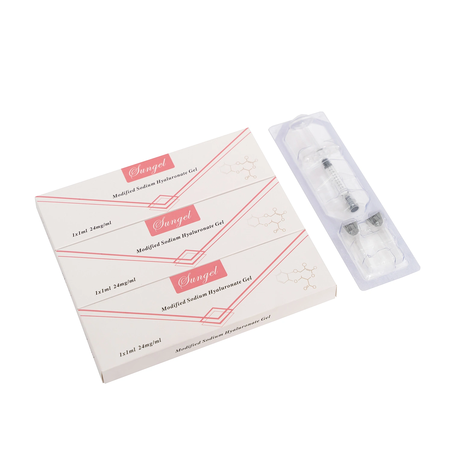 Inyectable Acido Hialoronico Facial Filler Injection with Lido