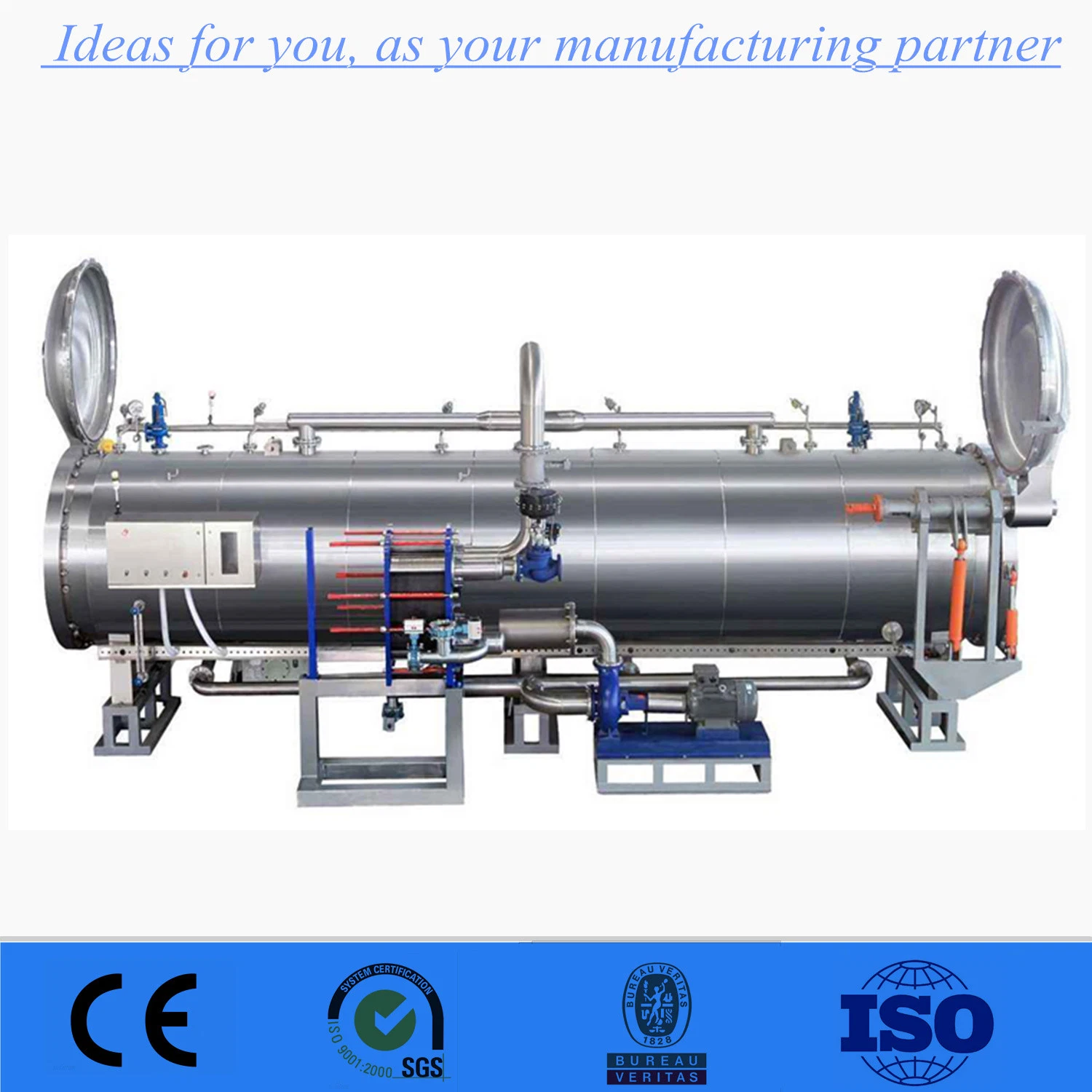 Sterilization Steam Retort Autoclave Machine