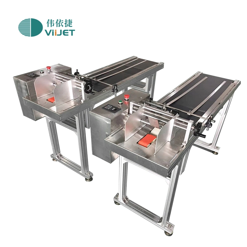 Carton Feeder Conveyor for Food Packaging/Coding Production Industry Sticker/Bag/Card Feeding Machinery Conveyor Belt Customized Optional