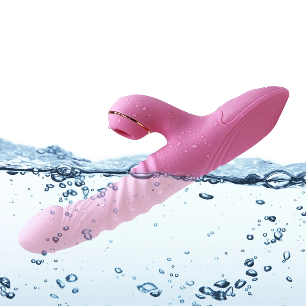 Rechargeable Waterproof G-Spot Rabbit Silicone Vibrator for Adult Women Vaginal Masturbation Female Sex Toy