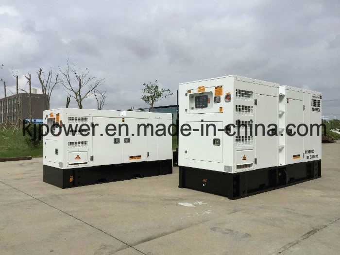 Grupo electrógeno diésel silencioso con motor Cummins (50kVA, 100kVA, 200kVA, 300kVA, 400kVA)