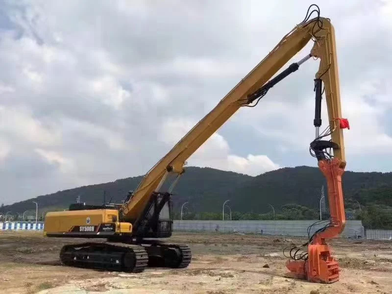 Excavator Equipment Tools for Stabilizing Construction Sediment Sample Customization