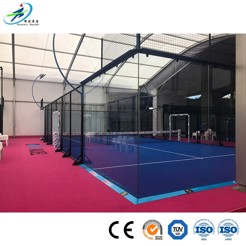 Century Star Basketball Floor Factory New Arrival Self-Draining New Design Panoramic Padel Tennis Court