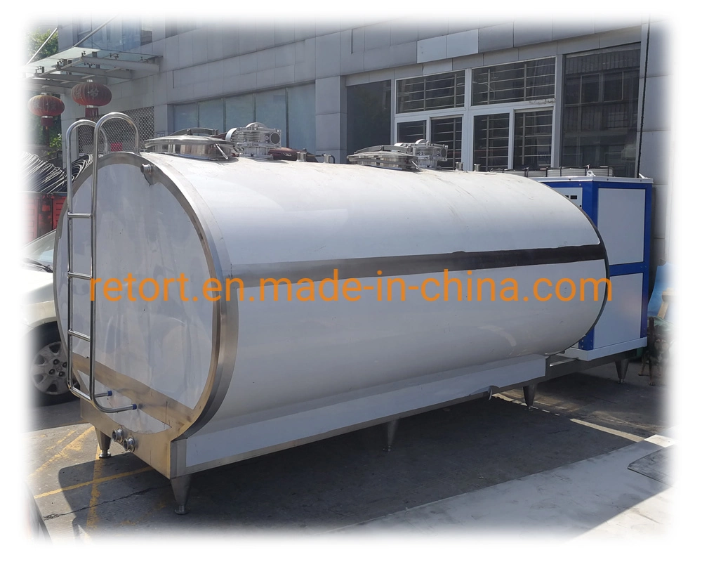 4000 Liter Stainless Steel Cooling Milk Tank