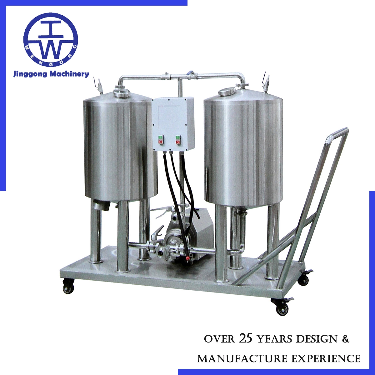 Micro Beer Brewery Equipment CIP Cleaning System Stainless Steel CIP System