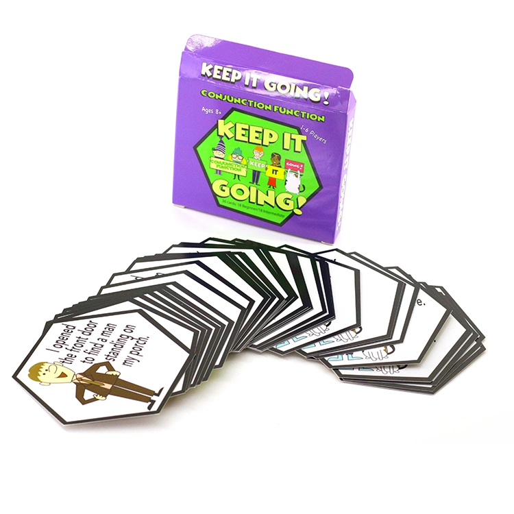 Custom jugar diferentes estilos de impresión de tarjeta de su propio juego de tarjeta de diseño