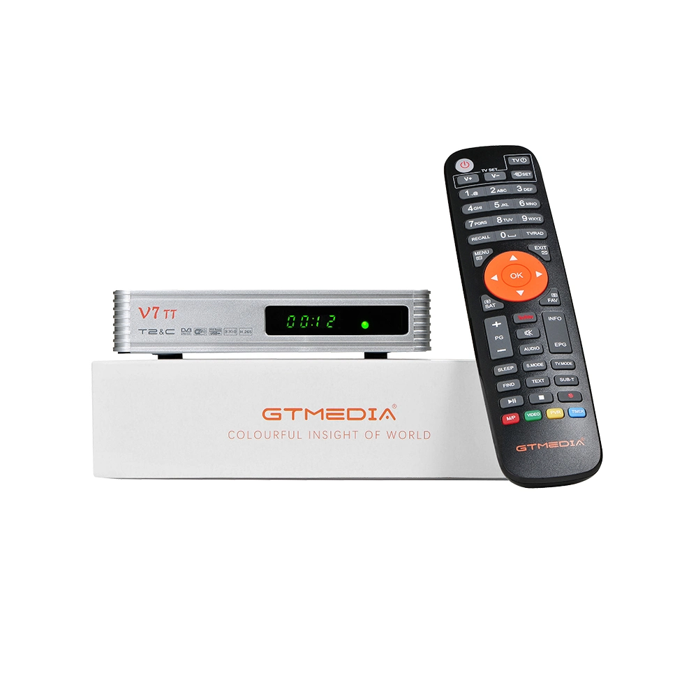 جهاز استقبال تلفزيون رخيص عبر البث الأرضي Gtmedia V7tt DVB T2