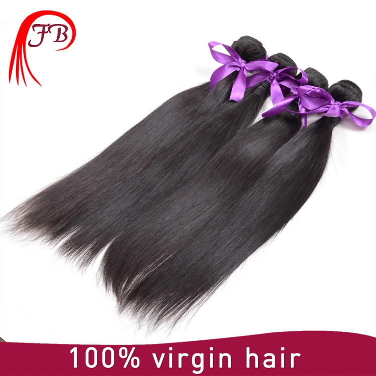 High quality/High cost performance  Grade 10A Unprocessed Natural Color Remy Brazilian 100% Human Hair Extension