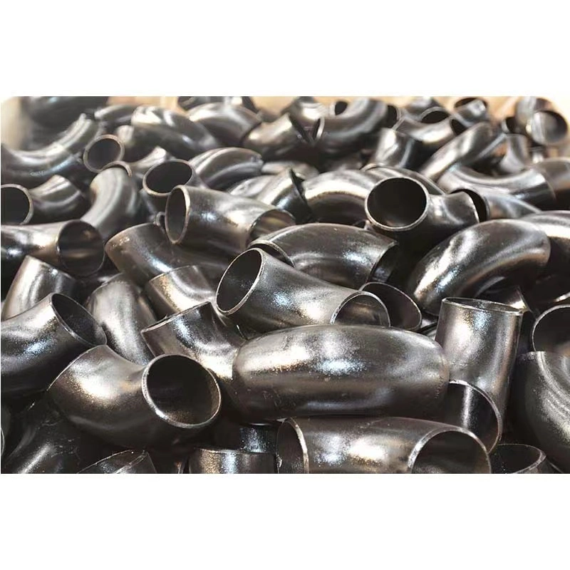 Customized CS CT20 16mn Carbon Steel Pipe Fittings Sch10s 45 Degree Elbow