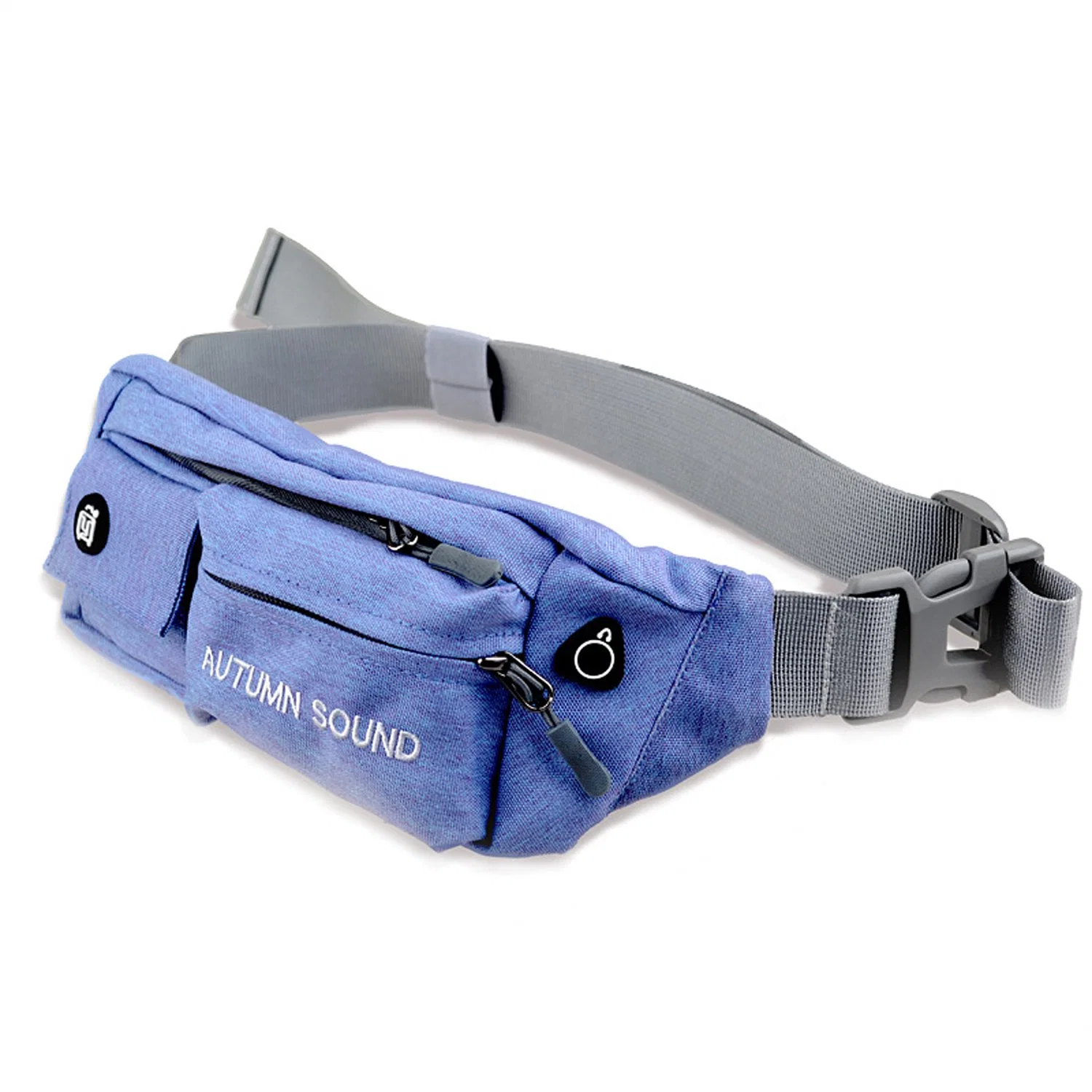 Fanny Pack Water Resistant Small Waist Pouch Slim Belt Bag with 4 Pockets Crossbody Chest Bag