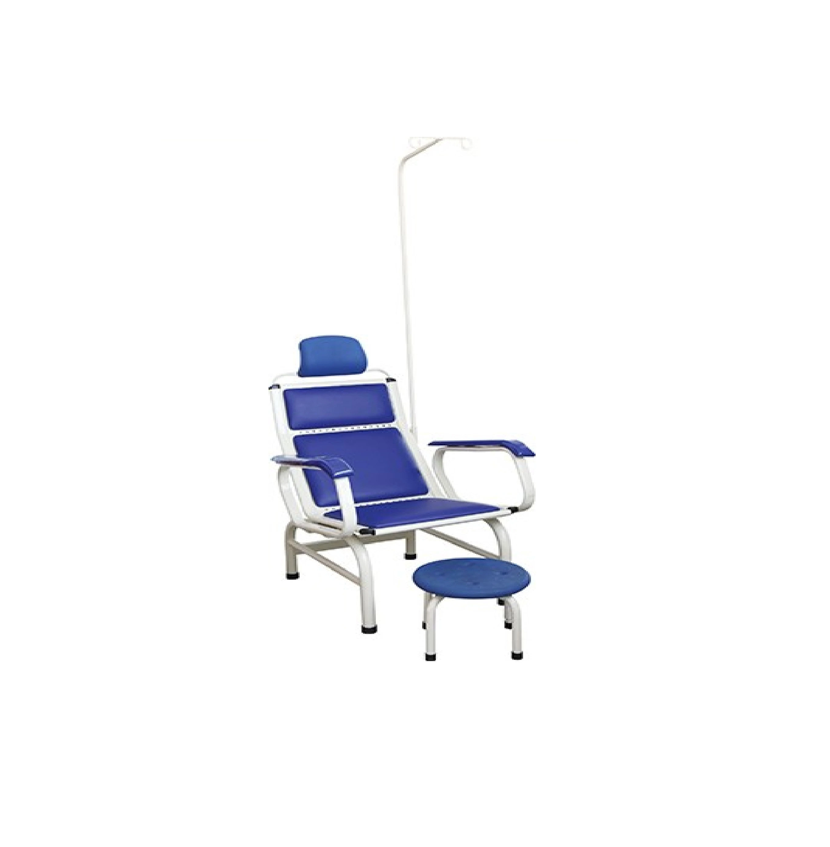 Chaise de luxe pour don de sang électrique, chaise utilisée pour salle de dialyse de l'hôpital