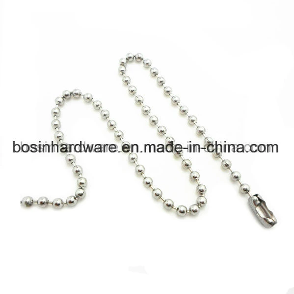 Short Metal Ball Chain 10cm for Craft Keychain