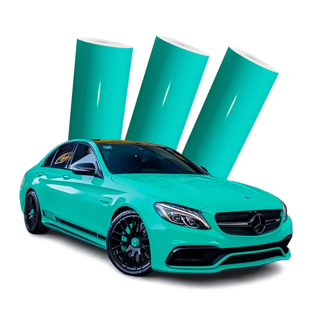 Beikaer Air Bubble Free British Racing Green Pet Car Body Dekorationsverpackung Vinyl Folie