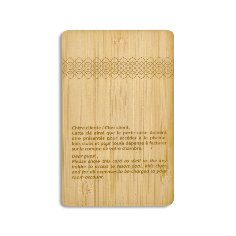 Access Control Proximity Wooden Card (13.56 MHz)