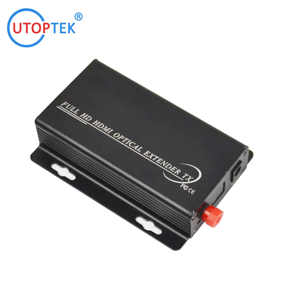 20km HDMI Over Fo Fiber Optic Extender Transmitter Receiver Over TCP/IP Via Optical Fiber 1080P 20km HDMI Converter