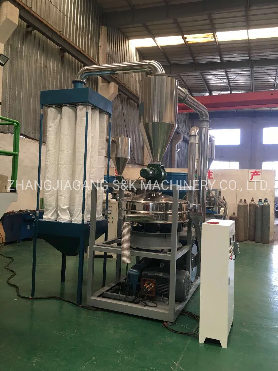 Plastic Pet Crusher Powder Miller Machine PP PE HDPE PVC Pellet Pipe Scrap Pulverizer Milling Machinery Supplier