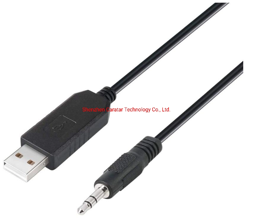 USB to Uart Cable Supports +3.3V Uart Signals 3.5mm Audio Jack