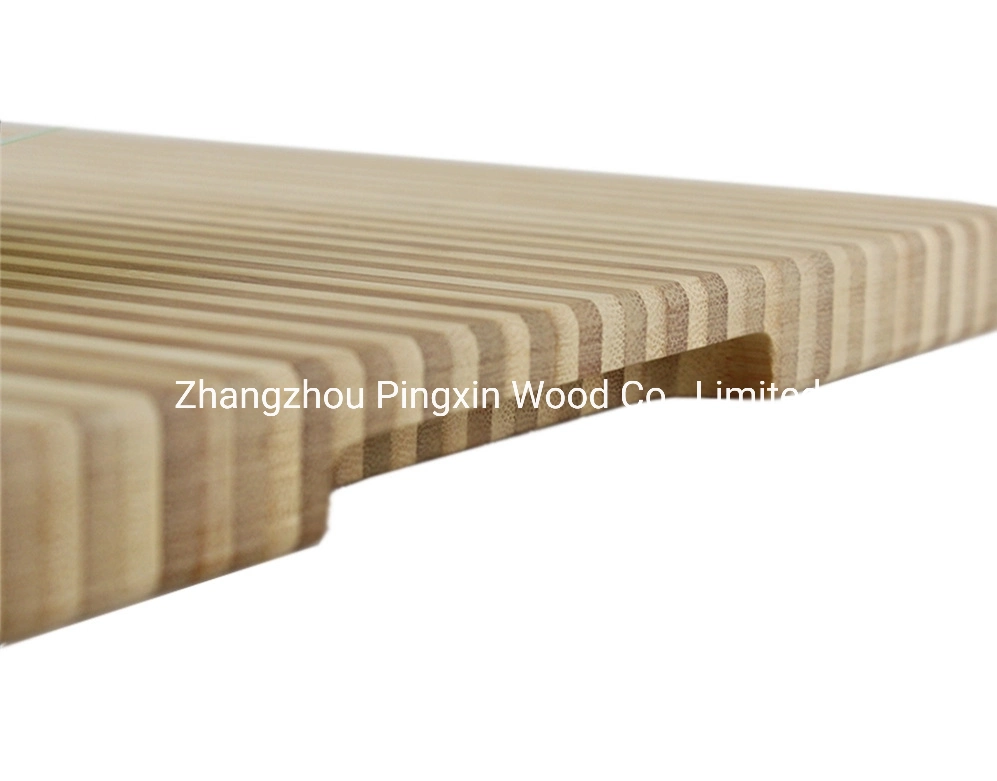 Both Side Can Be Used Zebra Color Vertical Pressed Bamboo Chopping Board