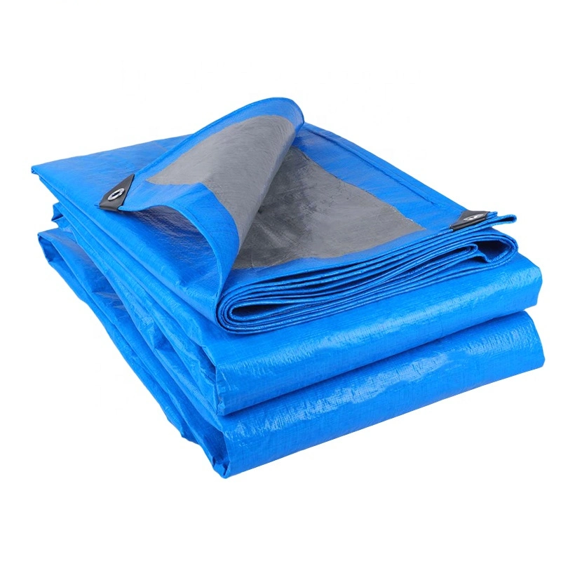 Waterproof Fireproof PE Tarpaulin Sheet Poly Tarp Rolls for Awning