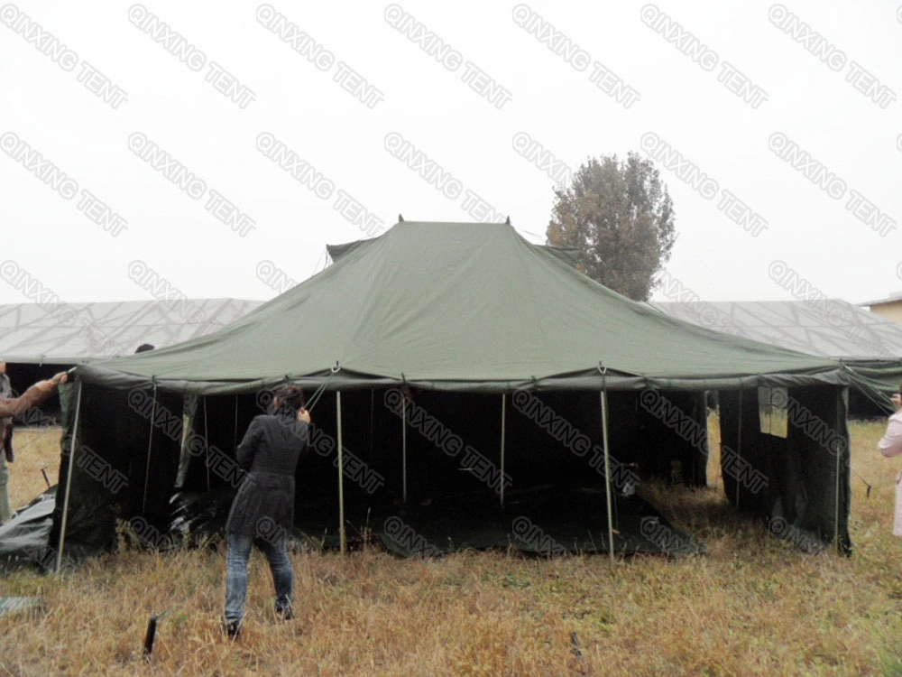 Large Size Family Tent Olive Green Military Style Tent From Factory