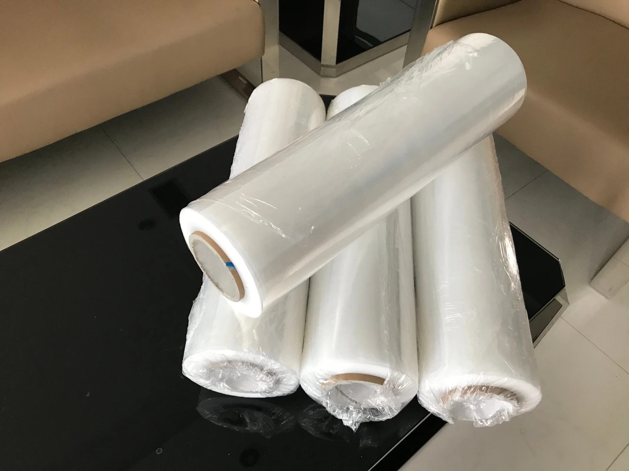 100% Virgin Material LLDPE Plastic Protection Pallet Wrap Film