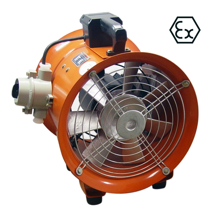 EXPLOSION PROOF ATEX CERTIFIED PORTABLE VENTILATION FAN IMPA CODE:591416/591417/591418/591419