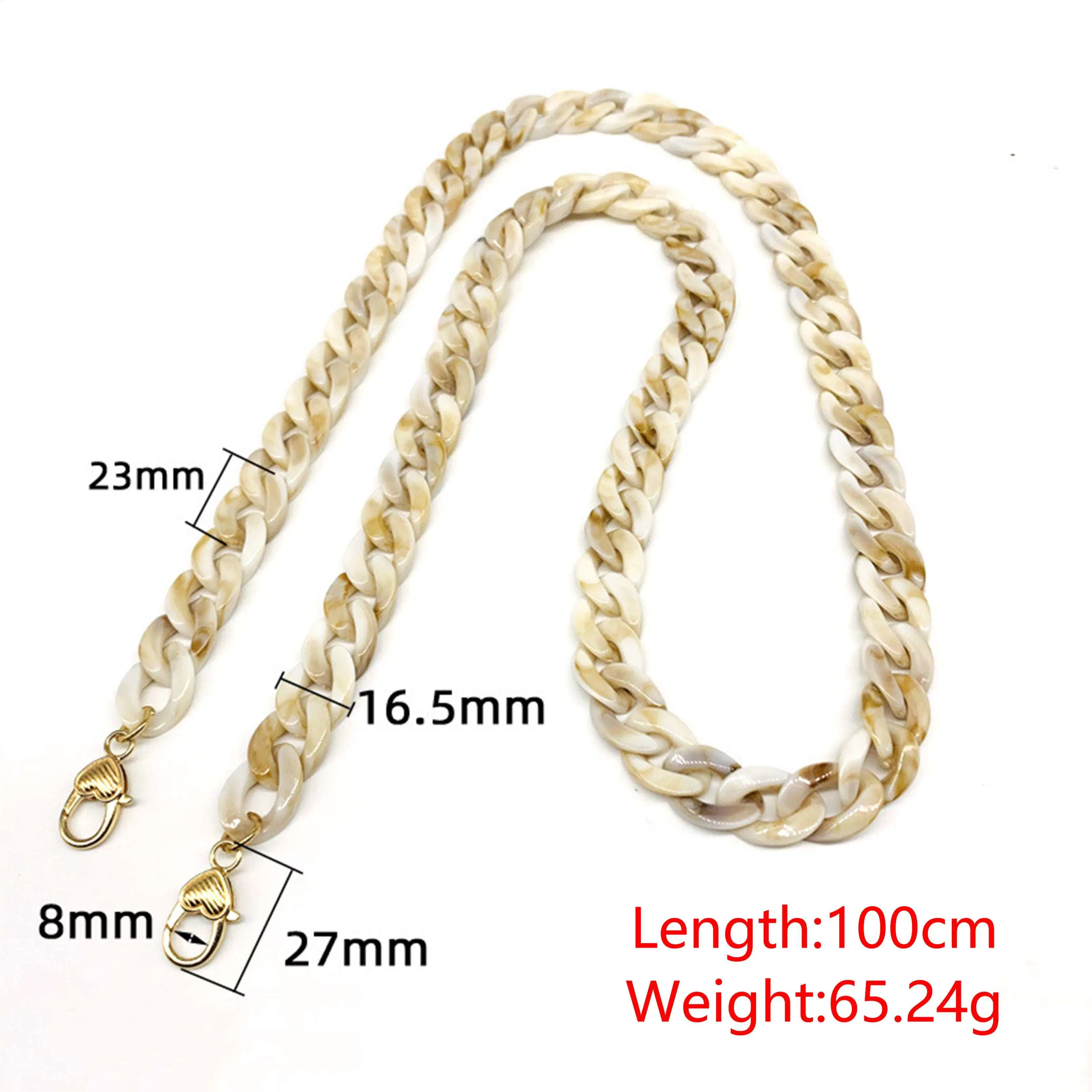 Ati 100cm Bag Accessories Replacement Handles Shoulder Strap Adjustable Acrylic Bags Chain