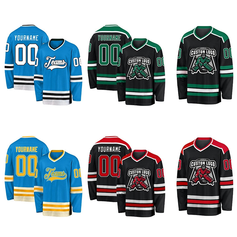 OEM Professional Polyester Customized Ice Hockey Jersey